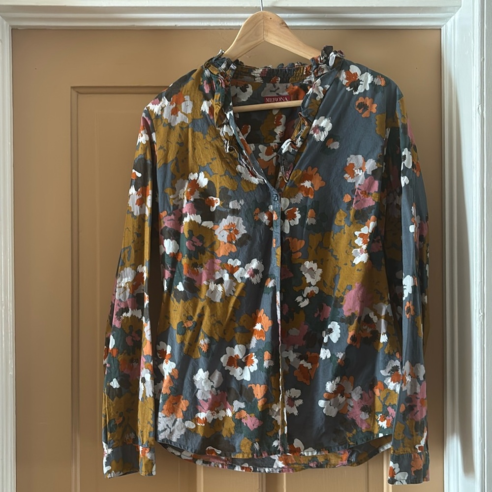 Merona cotton button down